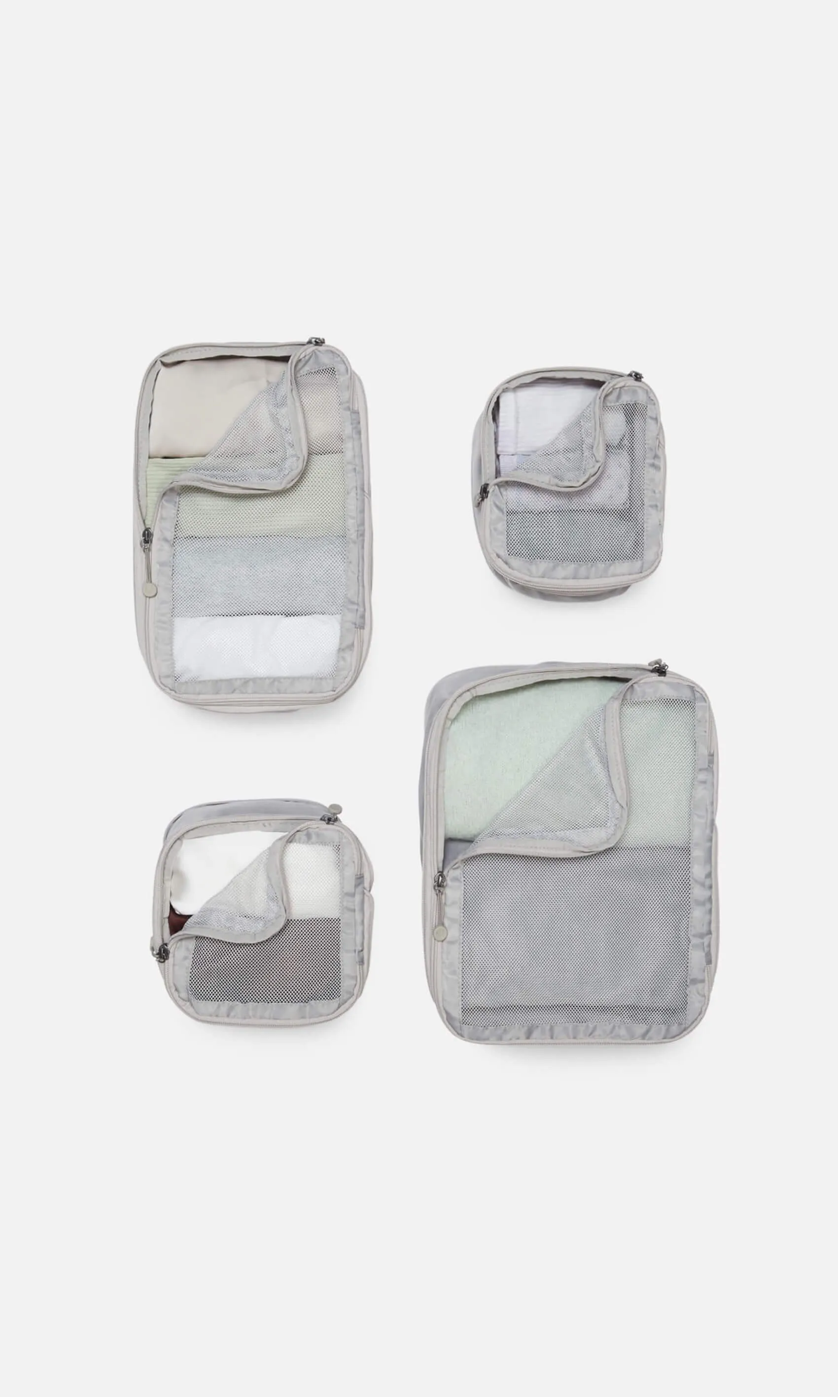 Packing Cubes in Taupe - Set of 4