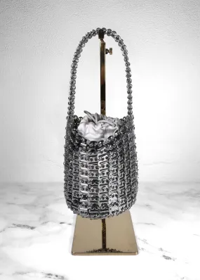 Paco Rabanne 1969 Disc-Detailed Bucket Bag