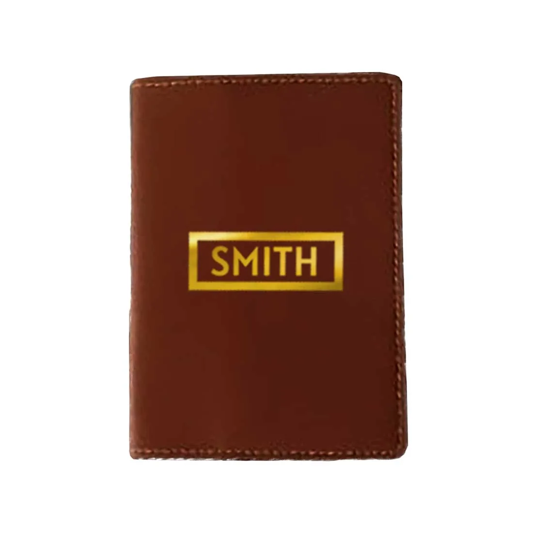 Personalized PU Leather Passport Holder With Name - Add Name