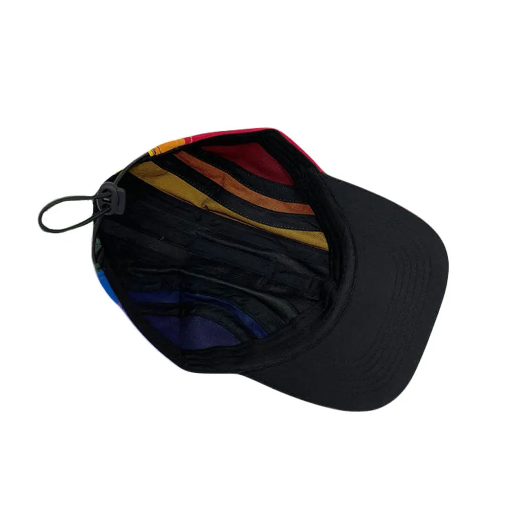 Polyester Fishing Hat Jockey Flat Bill Hat Baseball Cap YZ10170