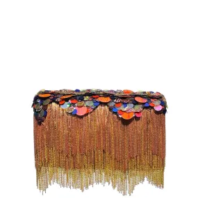 Rose Gold Shimmy Ombre' Clutch