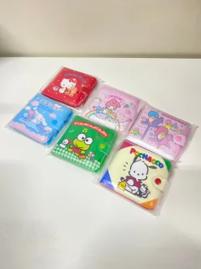 Sanrio Japan Vintage Small Plastic Wallet Hello Kitty My Melody Little Twin Star Cinnamoroll Pochacco Keroppi Rare Child Girl Gift Kawaii