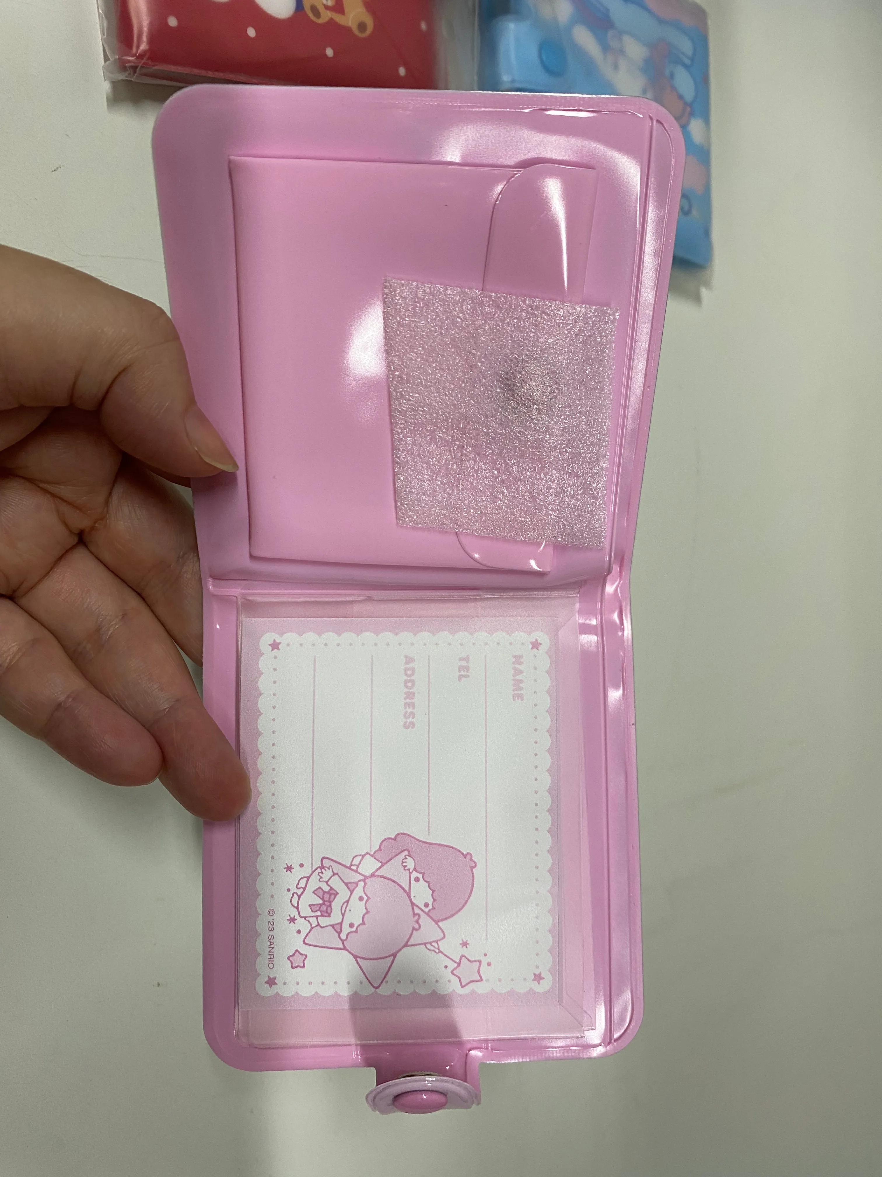 Sanrio Japan Vintage Small Plastic Wallet Hello Kitty My Melody Little Twin Star Cinnamoroll Pochacco Keroppi Rare Child Girl Gift Kawaii