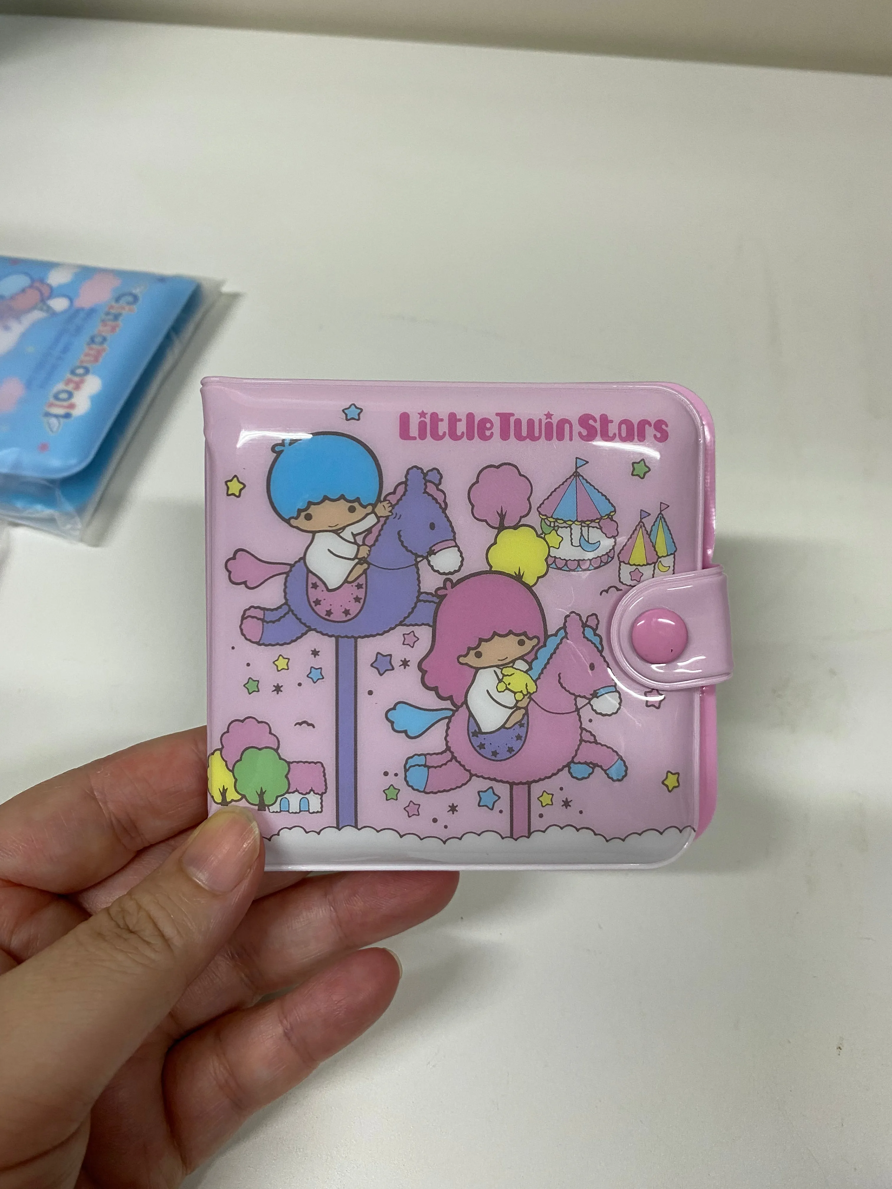 Sanrio Japan Vintage Small Plastic Wallet Hello Kitty My Melody Little Twin Star Cinnamoroll Pochacco Keroppi Rare Child Girl Gift Kawaii