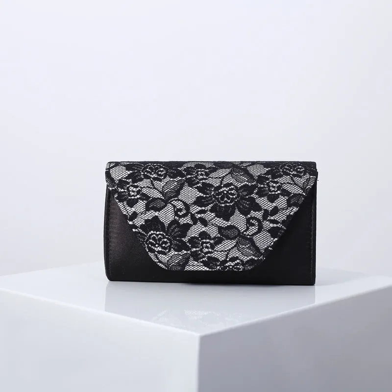 sd-hk Women Evening Bag Velvet Clutch Purse Envelope Clutches