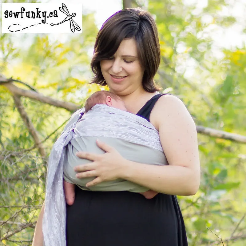 Sewfunky Designer Baby Sling Silver Birch #SF041