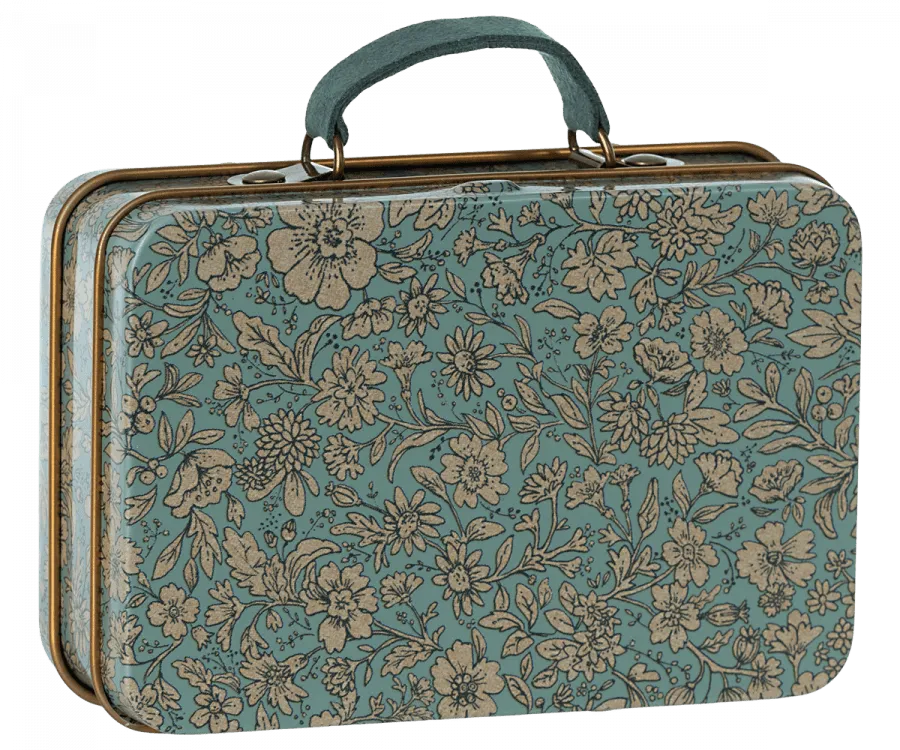 Small Suitcase - Blossom (Blue)