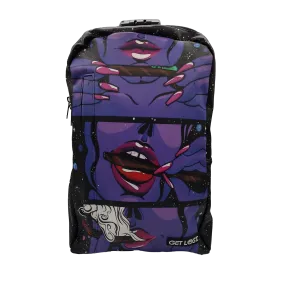 Smell Proof Premium Backpacks l PURPLE GIRL ROLLING