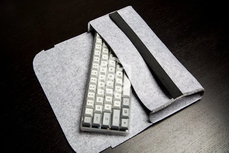 soft felt keyboard carrying bag for planck preonic gh60 xd64 tada68 va68 k65 k70 k95