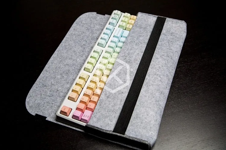 soft felt keyboard carrying bag for planck preonic gh60 xd64 tada68 va68 k65 k70 k95