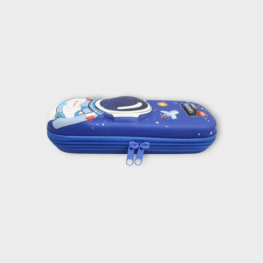 Space Mysteries Blue Pencil Case