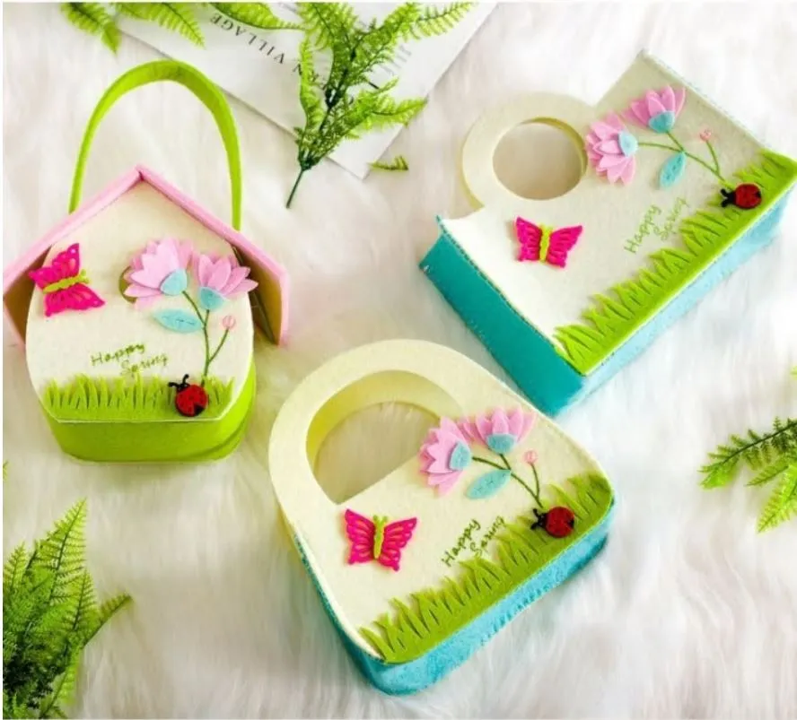 Spring Easter Bag and Purse