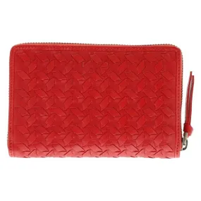 Stephanie Women's Real Leather Wallet Red