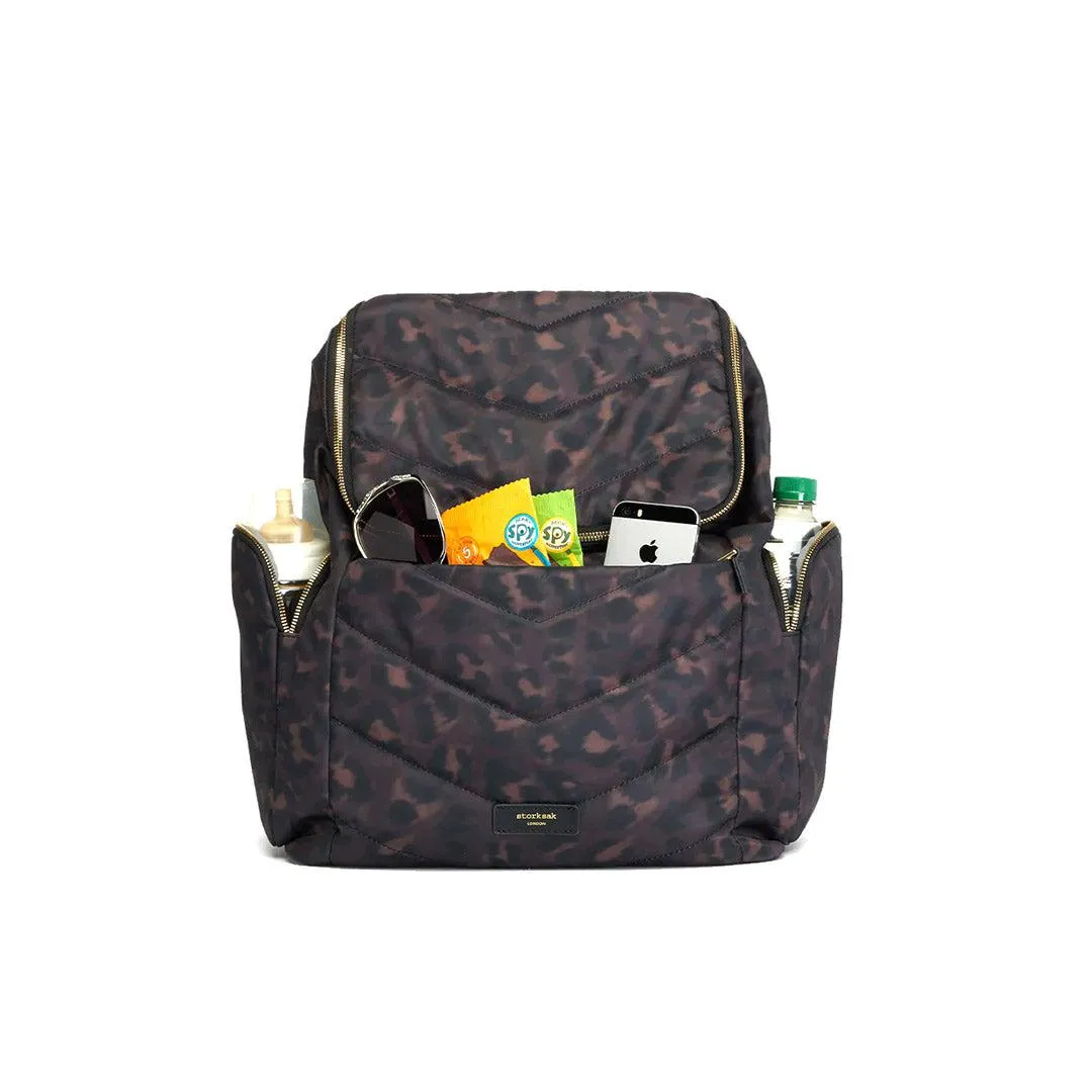 Storksak Alyssa Changing Backpack - Leopard