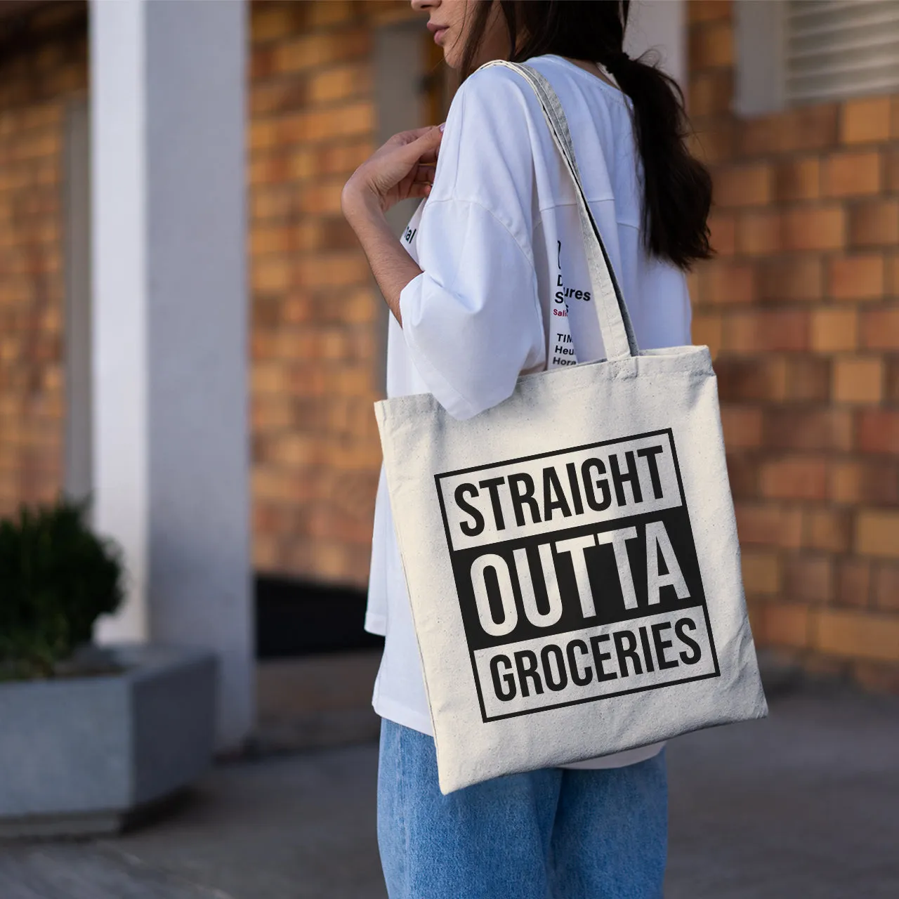 Straight Outta Groceries - Tote Bag