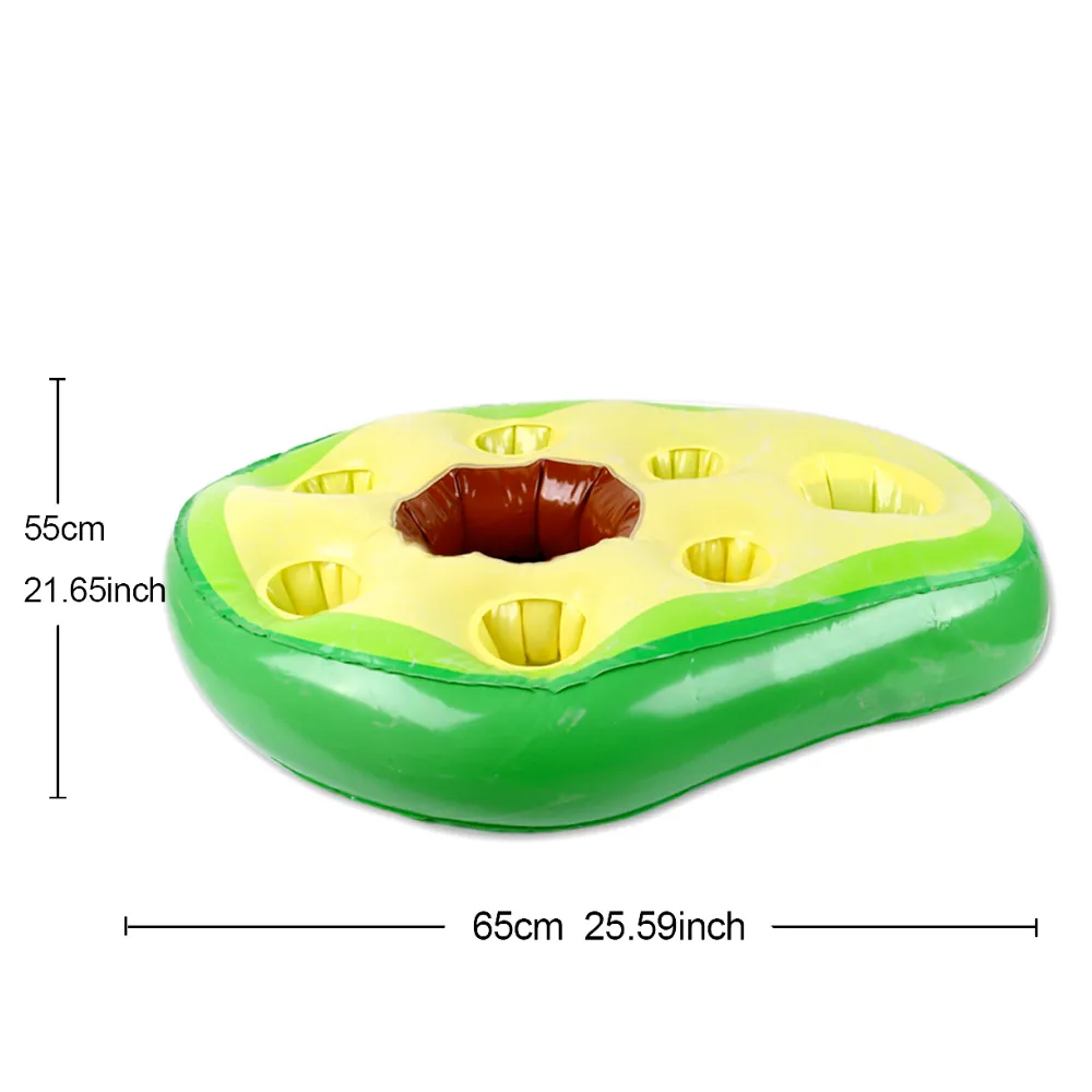 Swimming Pool Inflatables Food Shaped Floating Tables