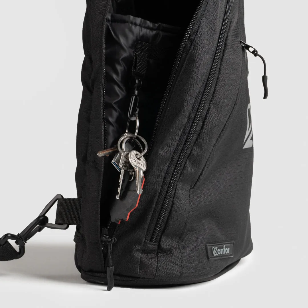 TerraTote Dynamo Black: Shoulder bag