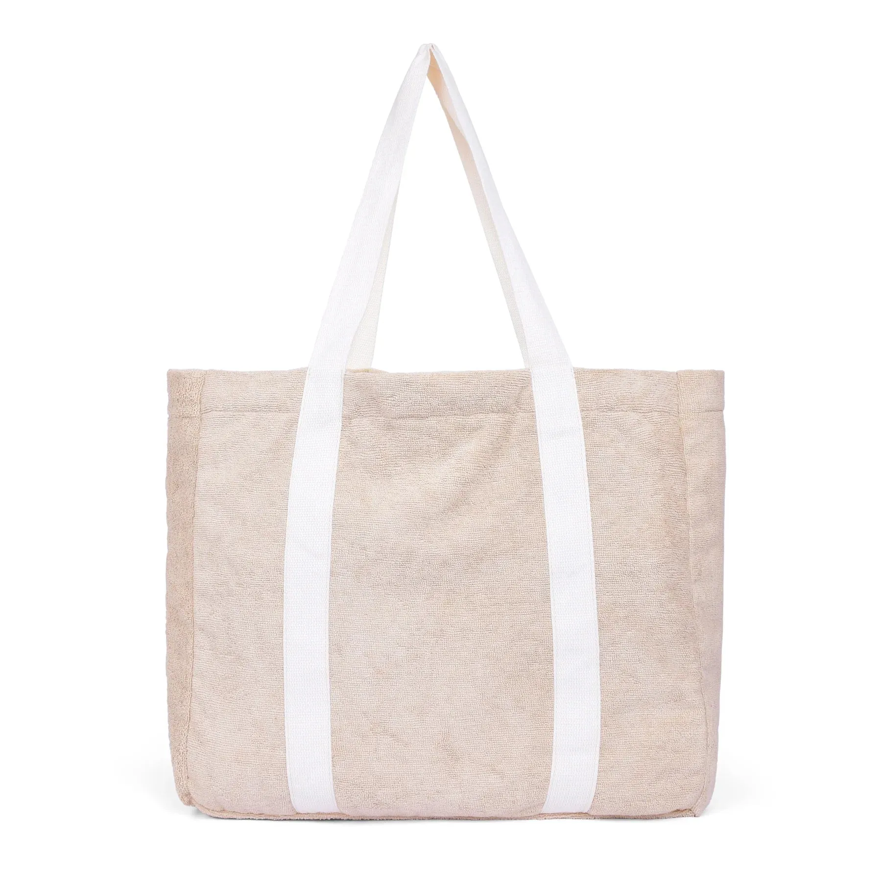 Terry Towelling Tote - Avocado Zinc