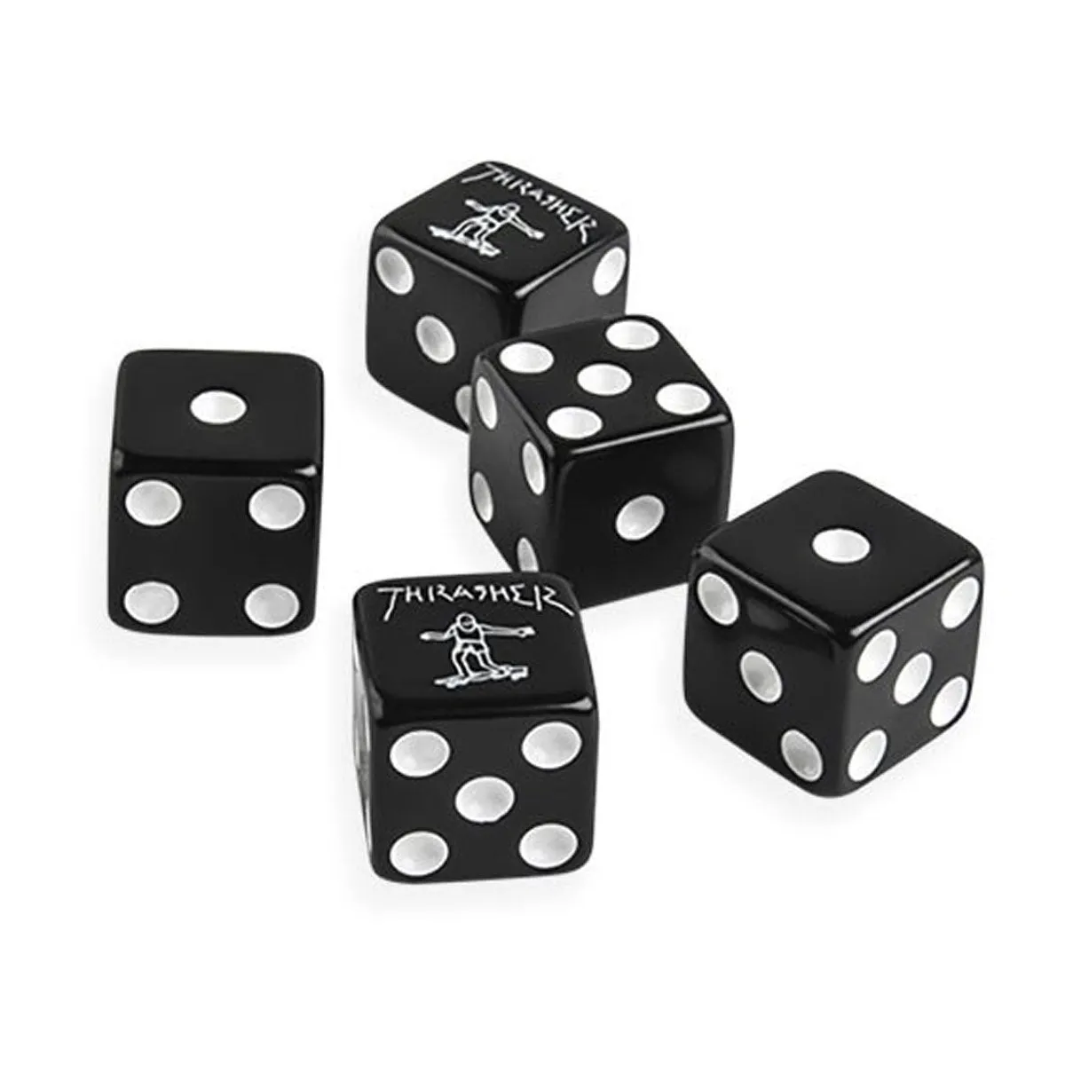 Thrasher Dice Set - Black