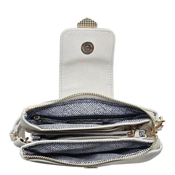 Tori 3-Compartment Crossbody Bag *Multiple Colors*