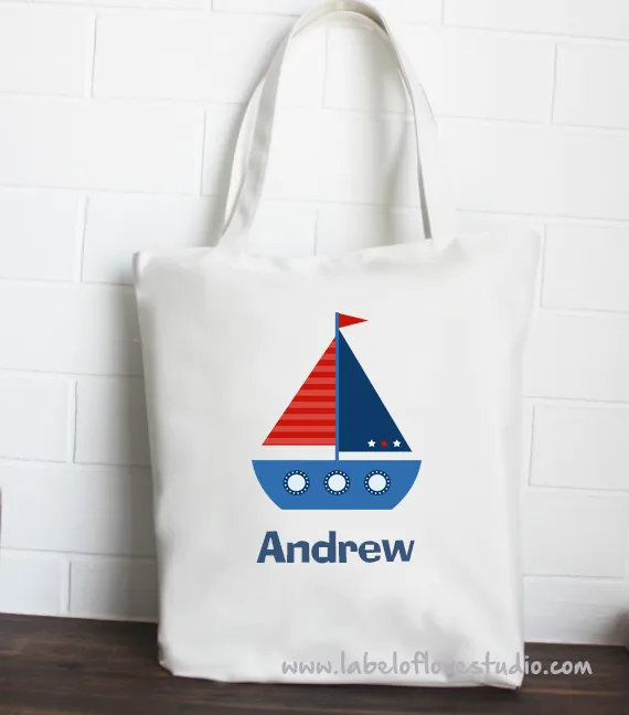 Tote: Sailboat