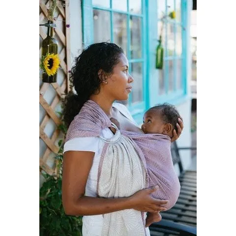 Tula Ring Sling - Lexington Lilac - Wrap Conversion