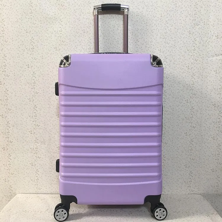 Universal wheel zipper suitcase