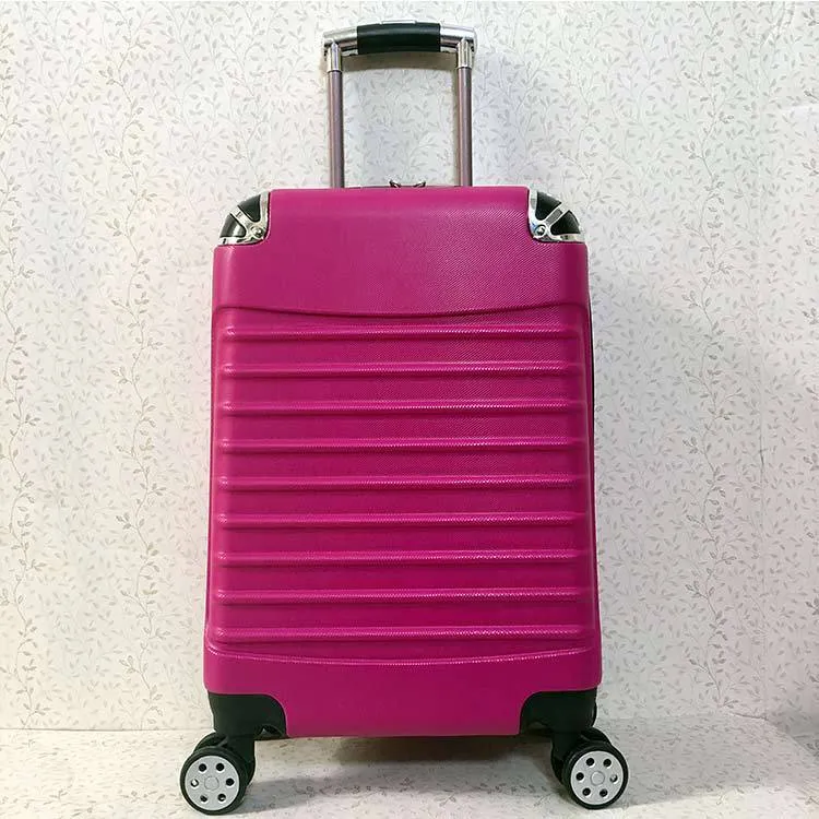 Universal wheel zipper suitcase