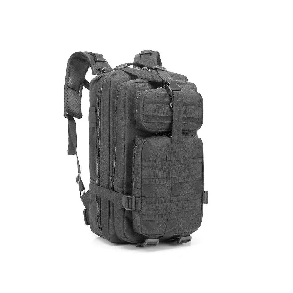 US 30L Military Tactical Bag Camping Outdoor EDC Travel Rucksack Hiking Backpack