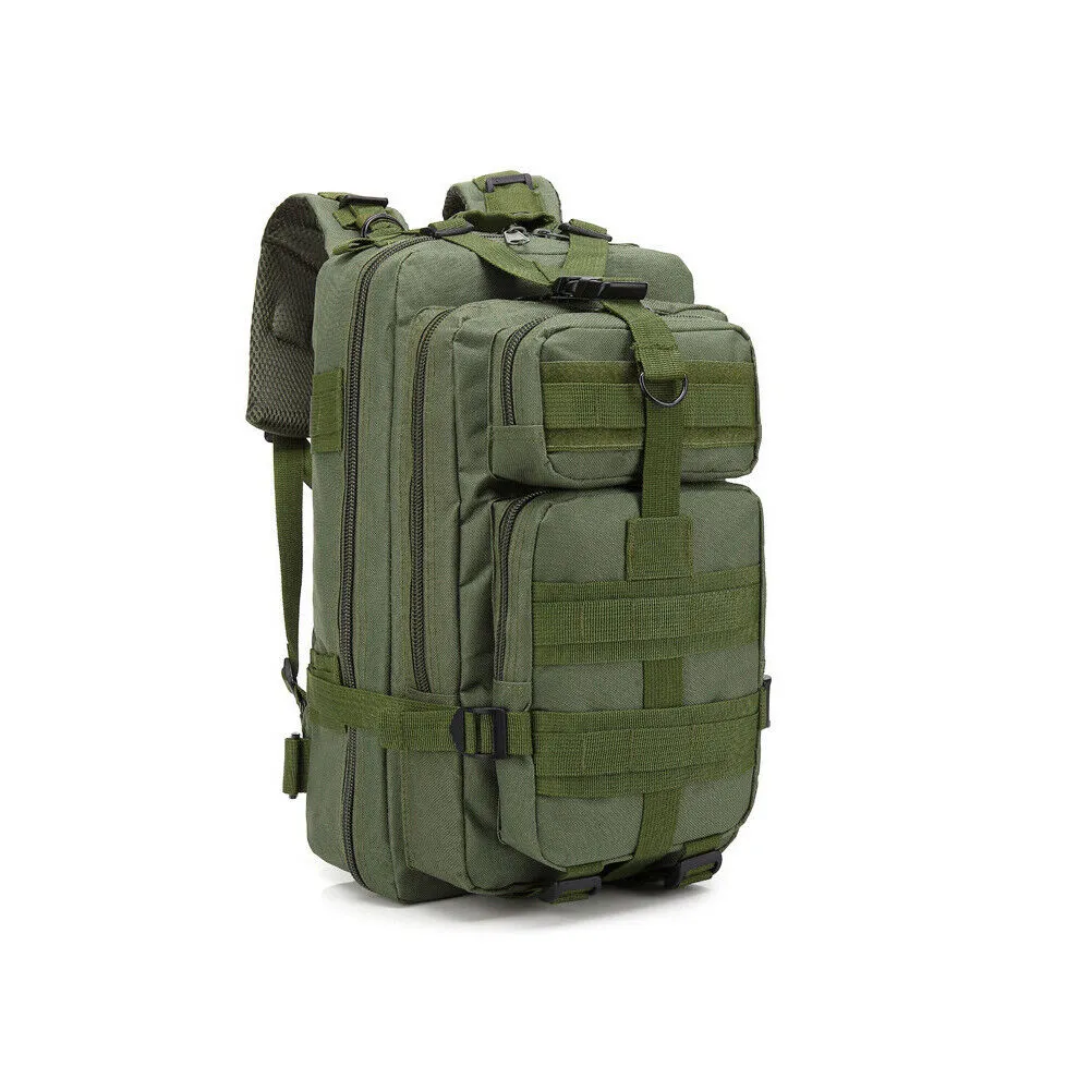 US 30L Military Tactical Bag Camping Outdoor EDC Travel Rucksack Hiking Backpack