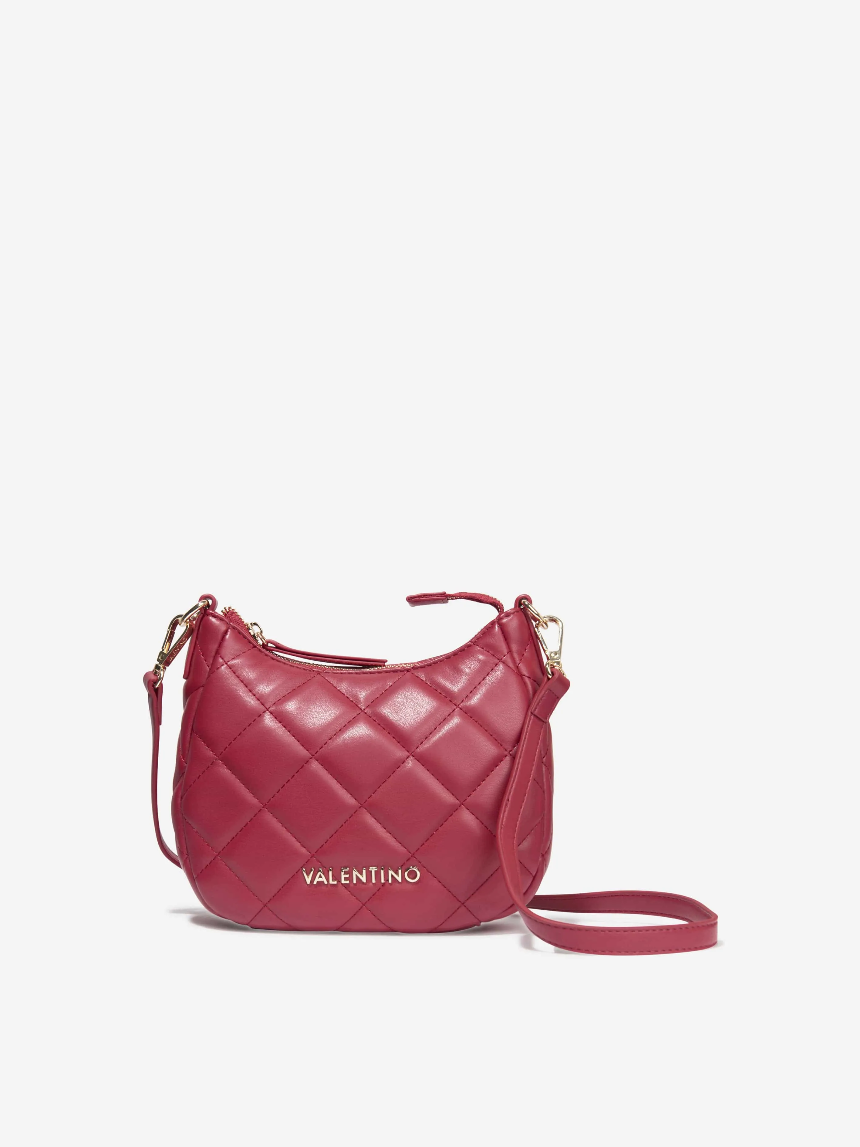 Valentino Girls Ocarina Hobo Bag in Red