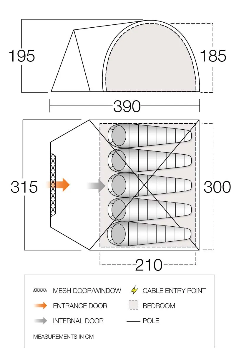 Vango Cragmor 500 Tent