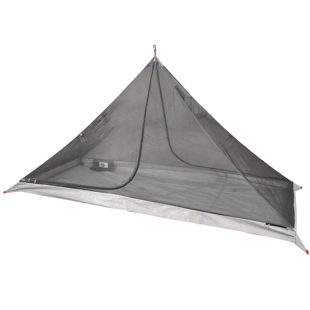 vidaXL Camping Tent Tipi 1-Person Orange Waterproof