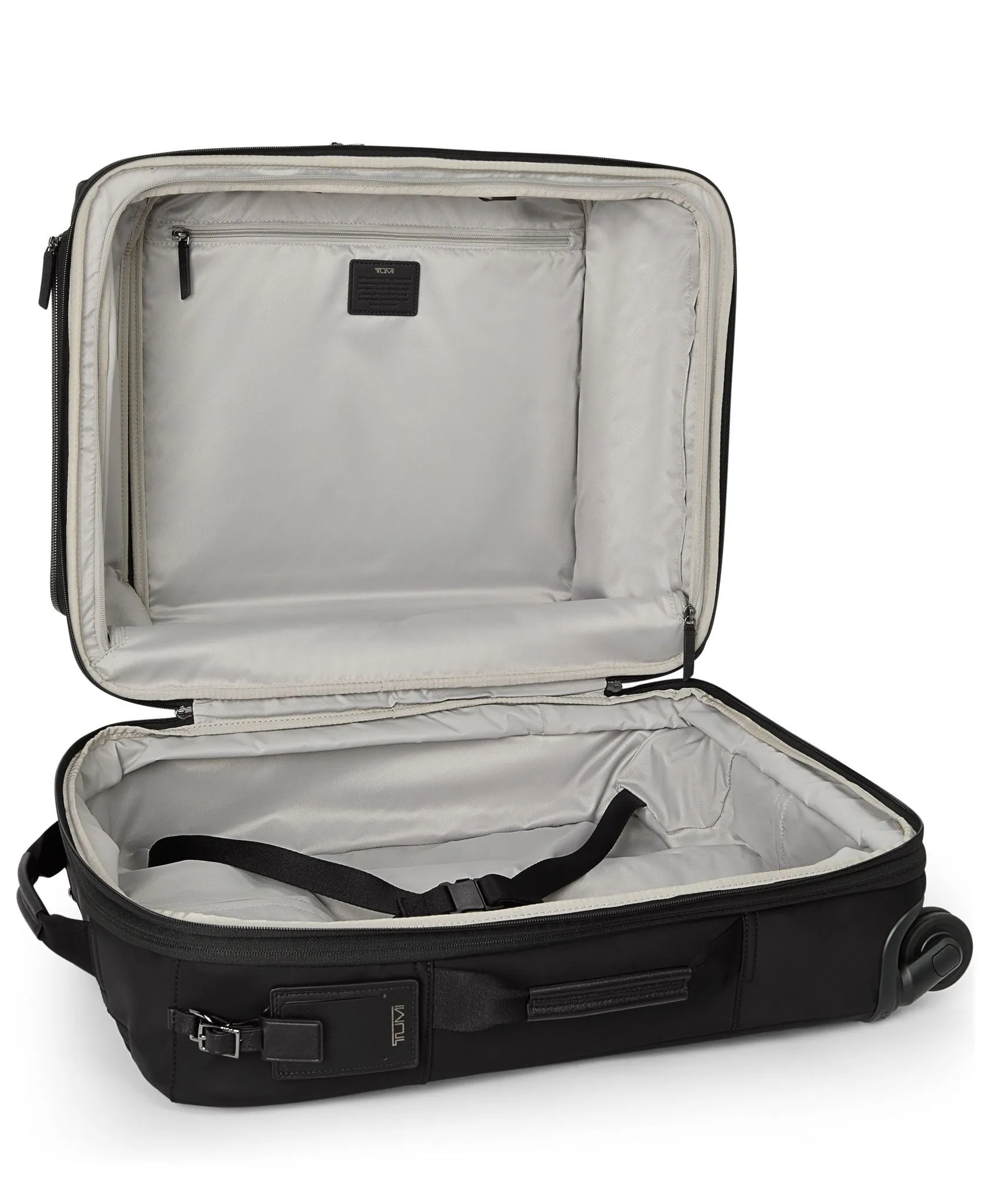 VOYAGEUR LEGER Continental 4 Wheeled Expandable Carry-On - Black/Gunmetal