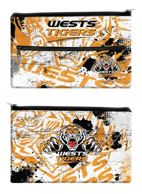 West Tigers NRL Neoprene Pencil Case