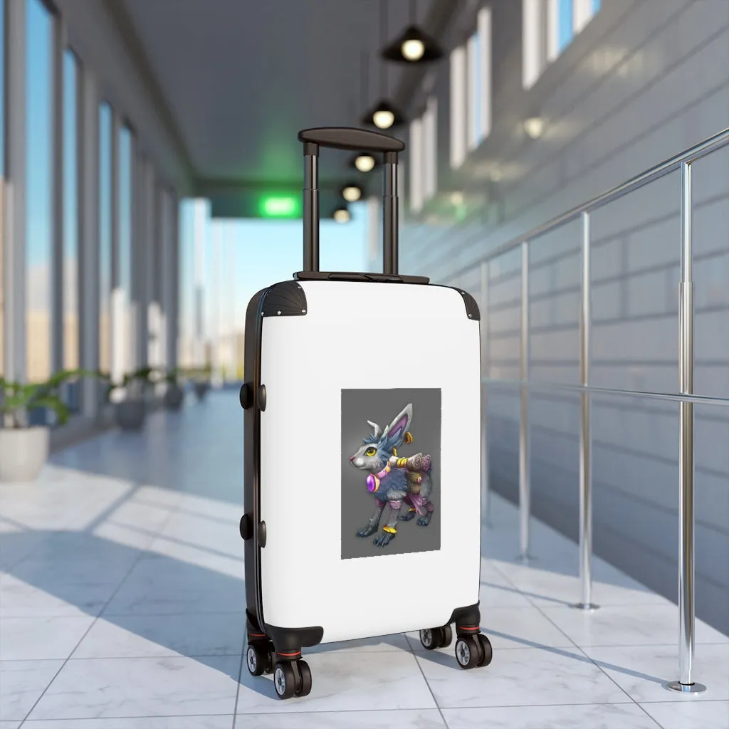 White Amara Cabin Suitcase