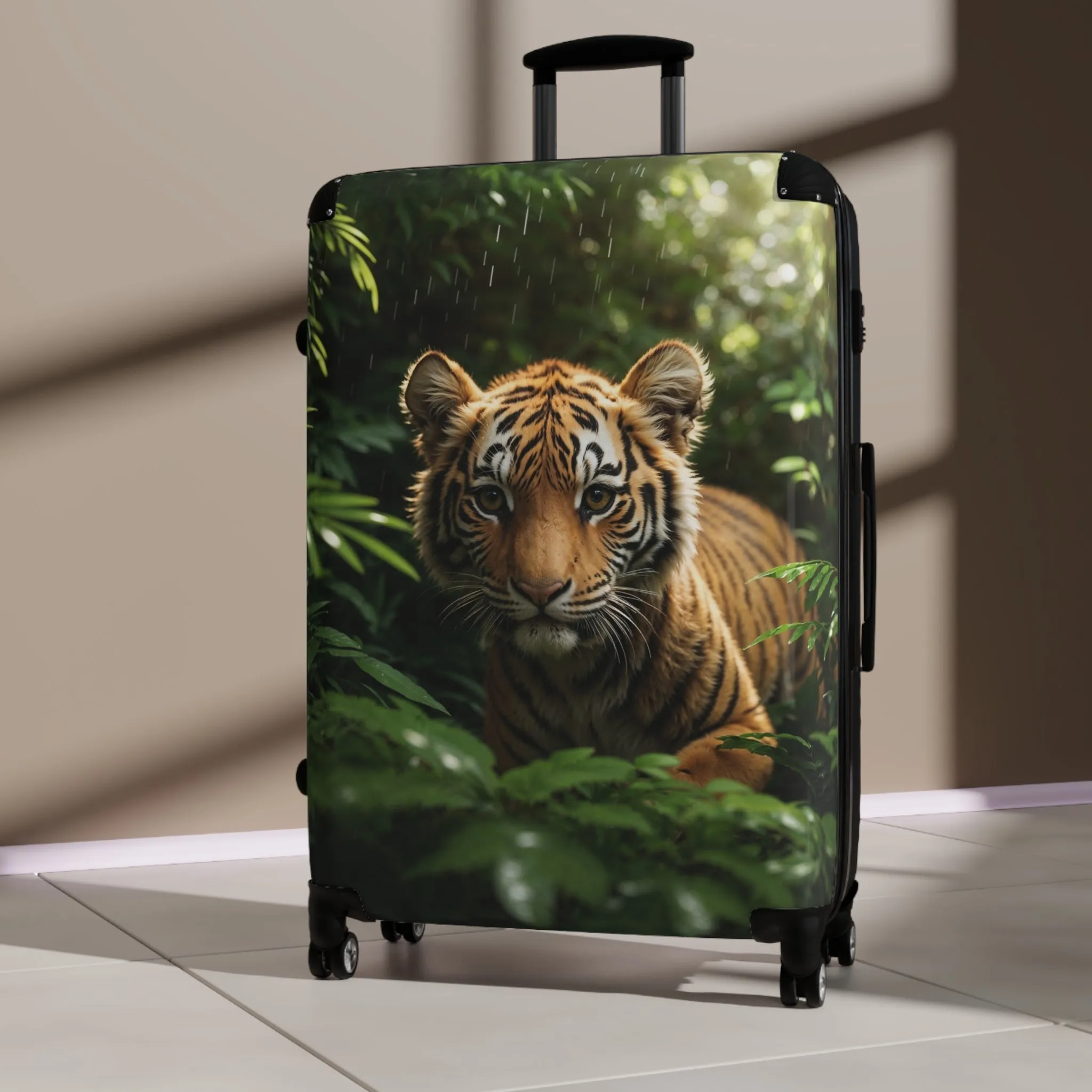 Wild Tiger Suitcase | Travel Luggage for Adventurers | Unique Jungle Design