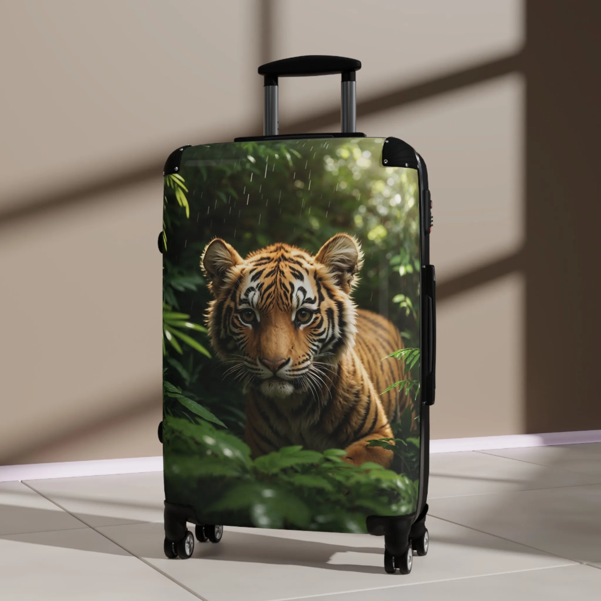 Wild Tiger Suitcase | Travel Luggage for Adventurers | Unique Jungle Design