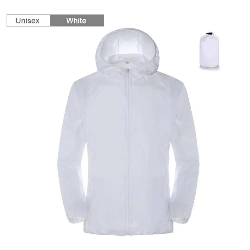 Windbreaker Sports Hoodie Jacket for Men and Women