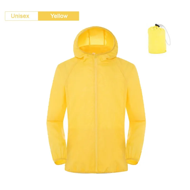 Windbreaker Sports Hoodie Jacket for Men and Women