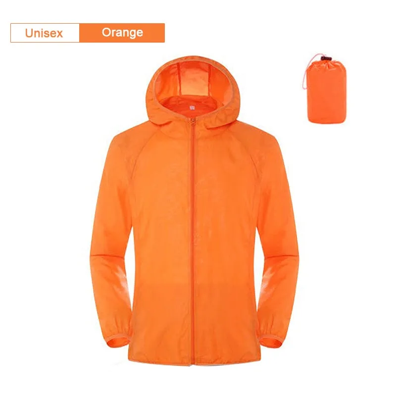 Windbreaker Sports Hoodie Jacket for Men and Women