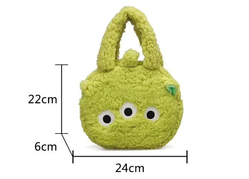 Winnie The Pooh Lotso Alien Toy Story Fluffy Handbag Mini Bag