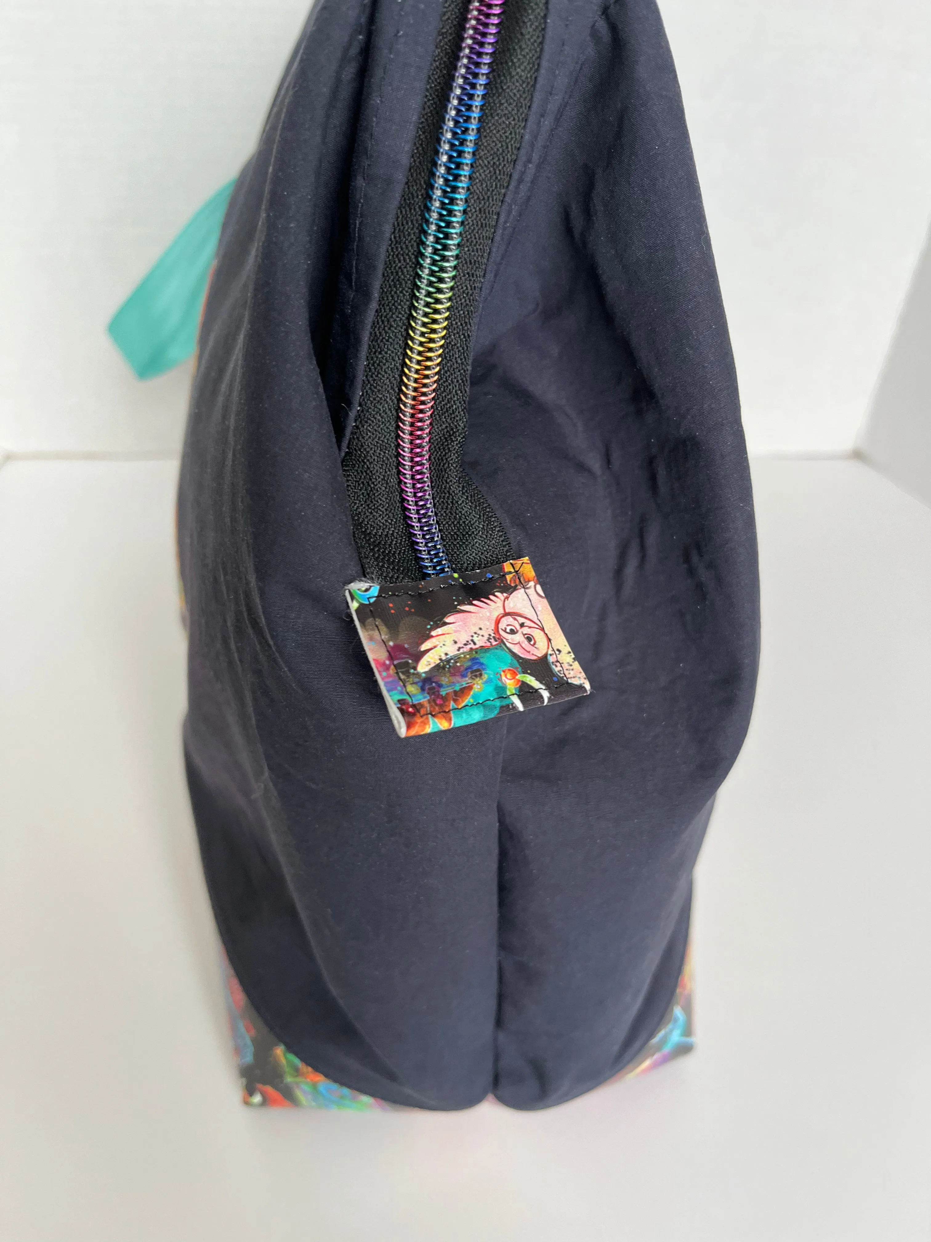 Wizard Fan Wire Framed Knitting Bag