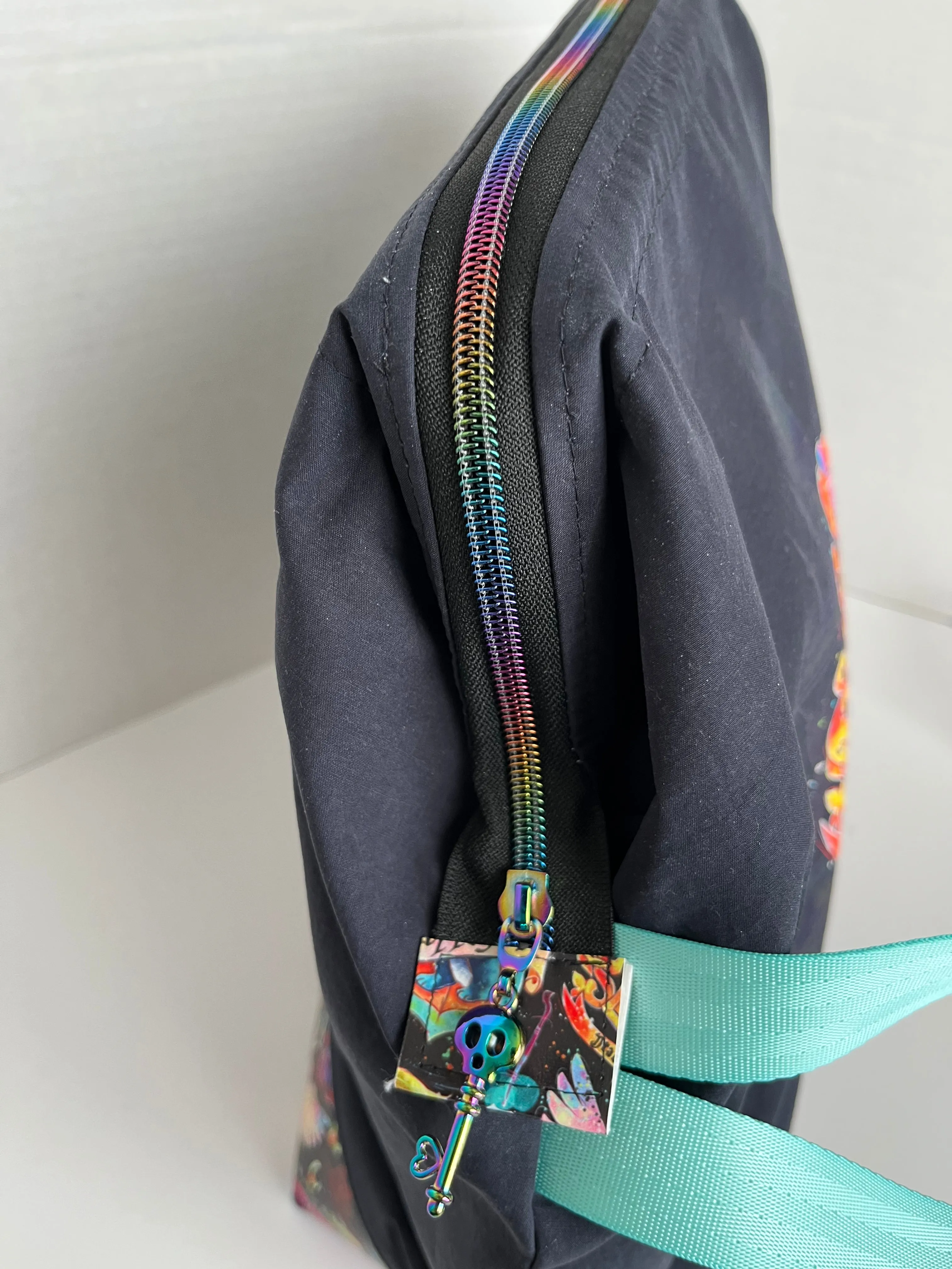 Wizard Fan Wire Framed Knitting Bag