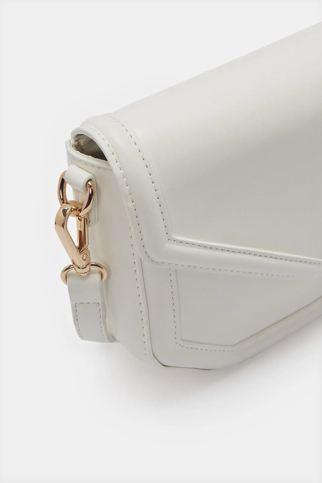 Women White Evening Bag