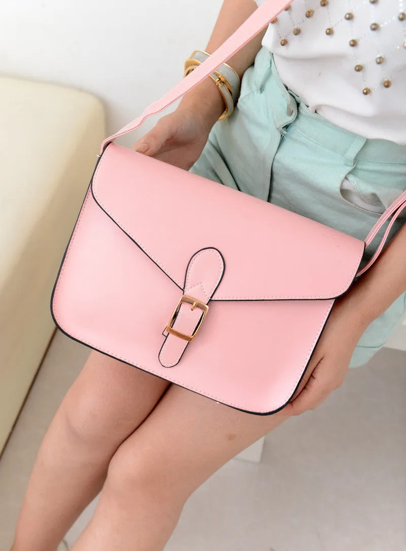 Women's handbag messenger bag preppy style vintage envelope bag shoulder bag high quality briefcase