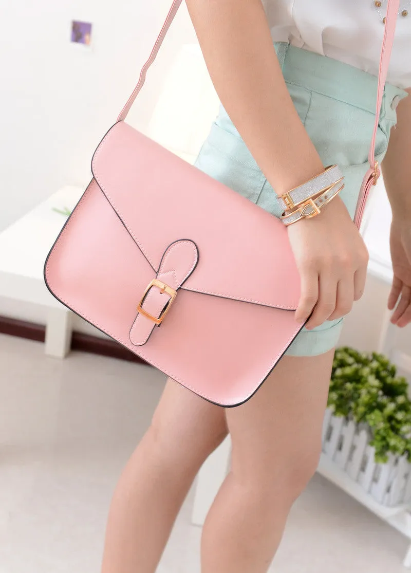 Women's handbag messenger bag preppy style vintage envelope bag shoulder bag high quality briefcase