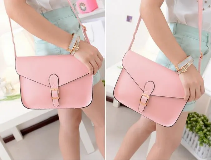 Women's handbag messenger bag preppy style vintage envelope bag shoulder bag high quality briefcase